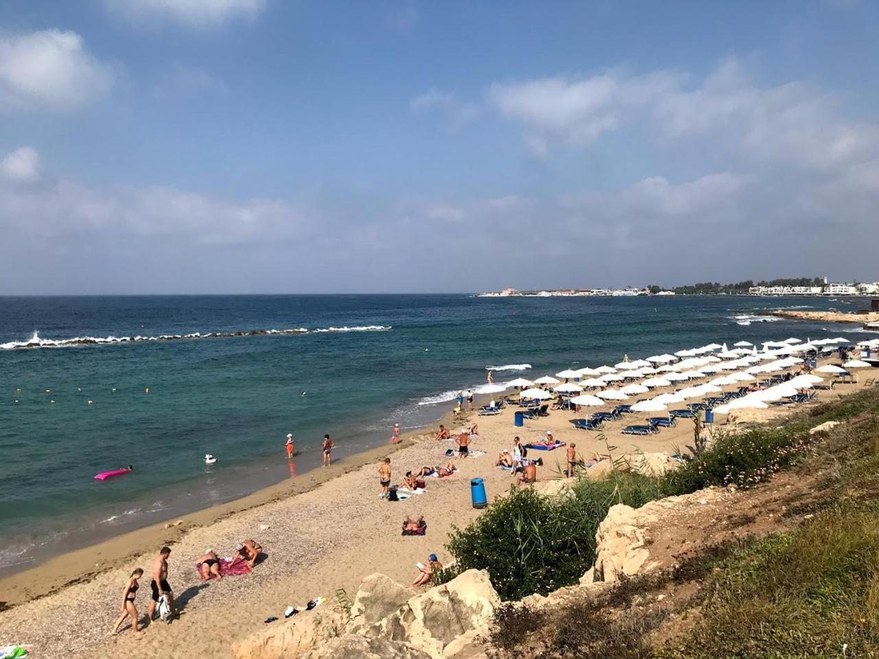 Paphos Dreamy 2 Bed Apartment By The Sea מראה חיצוני תמונה